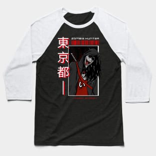 Zombie Hunter - Undead Revenge Baseball T-Shirt